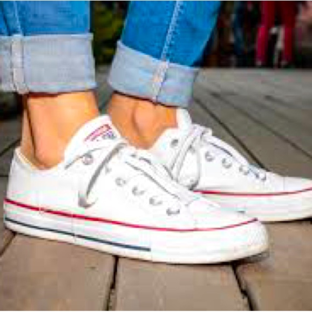 Converse white 7.5